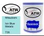 Preview: Mitsubishi, Ion Blue Metalic, T35: 500ml Lackdose, von ATW Autoteile West.